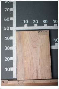크고 두꺼운 일면 도마용 느티나무 82408목원
